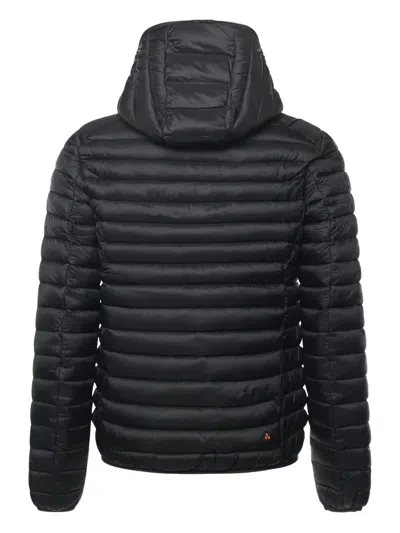Save The Duck Devon Nylon Down Jacket In Black