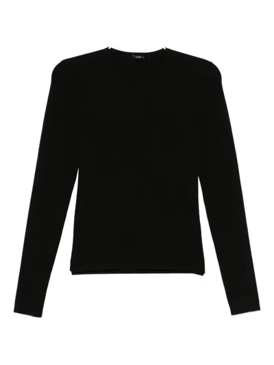 Joseph Knitted Top In Black