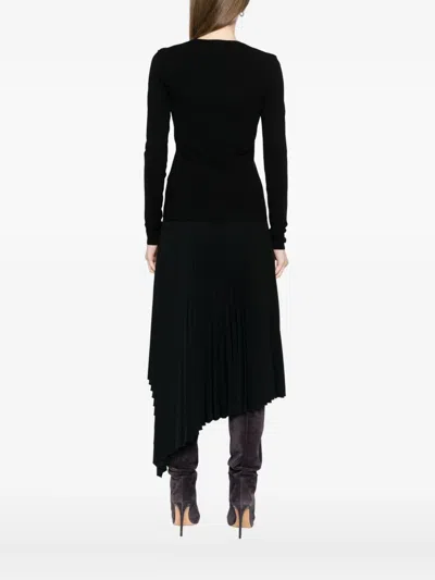 Joseph Knitted Top In Black