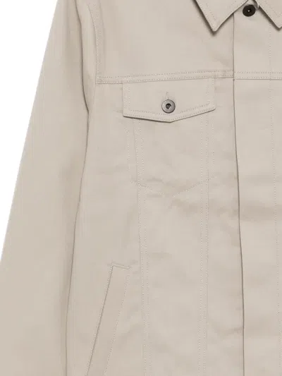 James Perse Button-up Jacket In Neutral