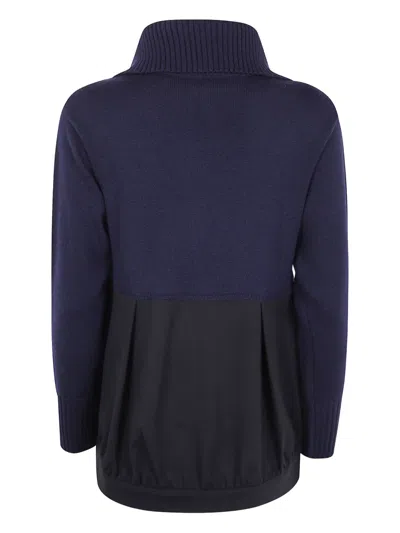 Pierantonio Gaspari Sport Canvas Cardigan In Blue