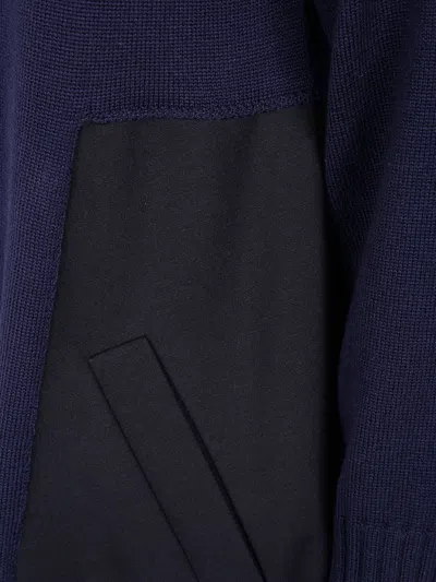 Pierantonio Gaspari Sport Canvas Cardigan In Blue