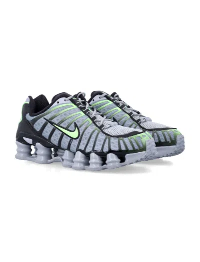 Nike Shox Tl  In Textile And Synthetic Materials In Gray