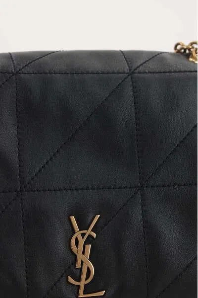 Saint Laurent Jamie Medium Shoulder Bag In Black