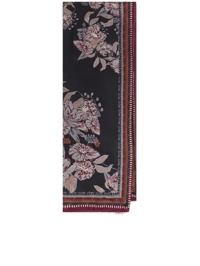 Maliparmi Floral-print Scarf In Multi