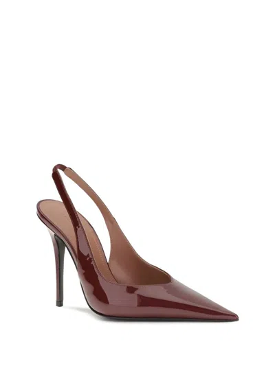 Amina Muaddi 105mm Anok Sling Slingback Pointed-toe Pumps In Multi