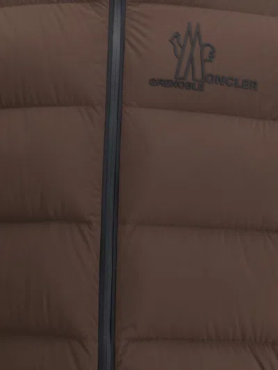 Moncler Isorno Ski Jacket In Brown