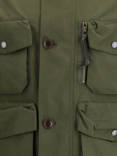 Barbour Westdale Jacket Featuring Adjustable Cuffs In Green