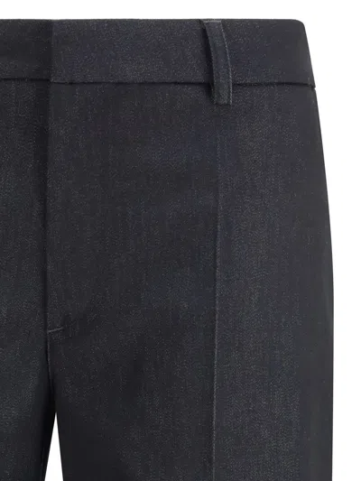 Darkpark Poppy Belt-loops Pants In Black