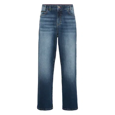 Philipp Plein Beach Boy Fit Greatness Embroidered-logo Jeans In Blue