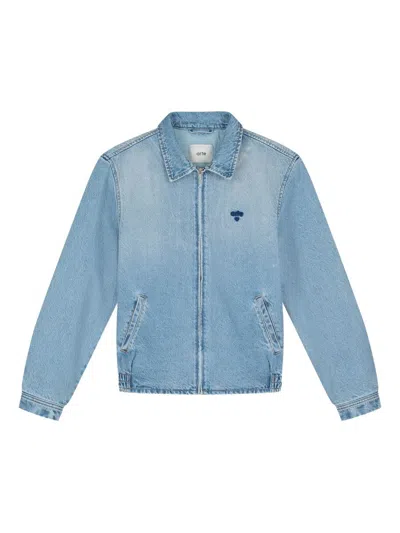 Arte Heart Logo Jacket Clothing In Blue