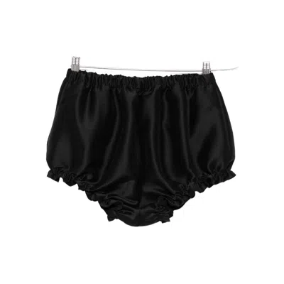 Shushu-tong Ruffled Shorts In Black
