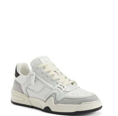 Giuseppe Zanotti Zip-detail Leather Sneakers In Animal Print