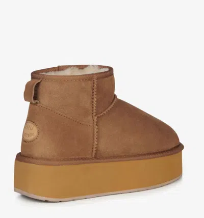 Emu Australia Stinger Platform In Tan In Animal Print
