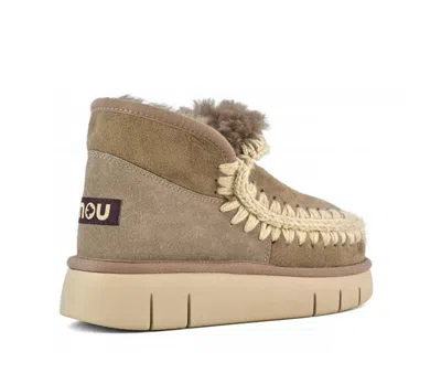 Mou Grey Eskimo Bounce Sneaker In Gray