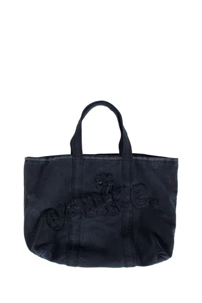 Erl Tote Bags In Black