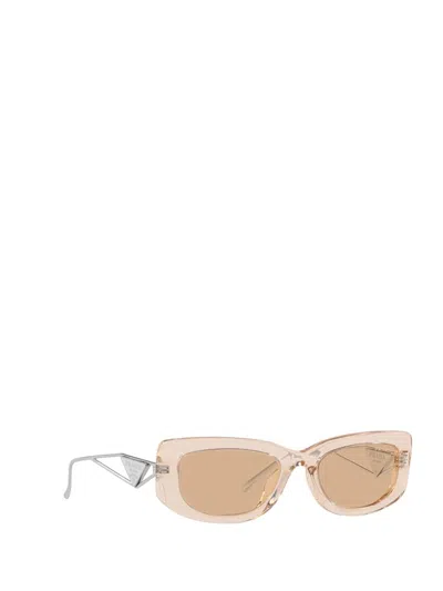 Prada Eyewear Sunglasses In Brown