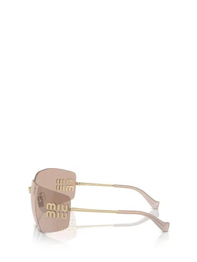 Miu Miu Eyewear Sunglasses In Brown
