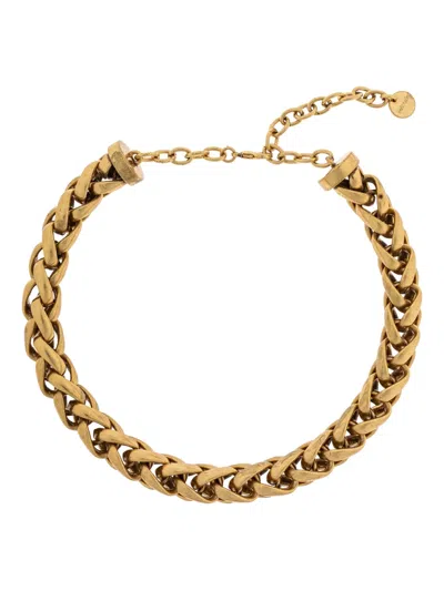 Cult Gaia Grano Necklace In Brown