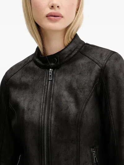Desigual Zip-fastening Jacket In Black