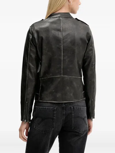 Desigual Zip-fastening Jacket In Black