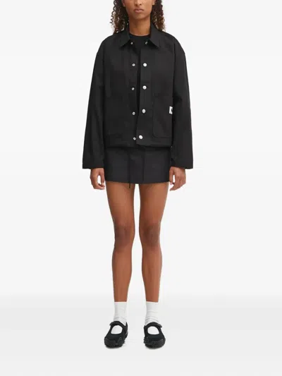 Carhartt Simple Button Jacket In Black