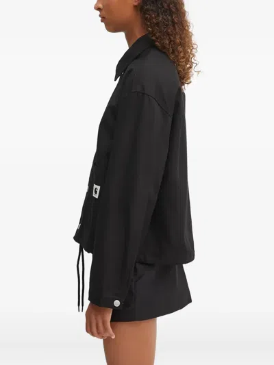 Carhartt Simple Button Jacket In Black
