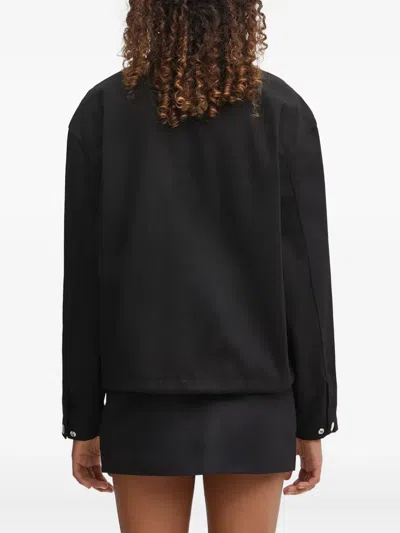 Carhartt Simple Button Jacket In Black