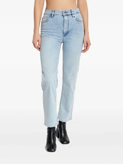 Frame Denim The Reboot Lark Crop Jean In Blue