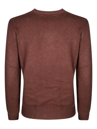 Mc2 Saint Barth New Queen Snoopy Caffe-graphic Long-sleeves Sweater In Brown