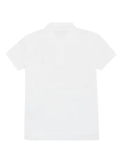 Polo Ralph Lauren Slim Fit Cotton Mesh Polo Shirt In White
