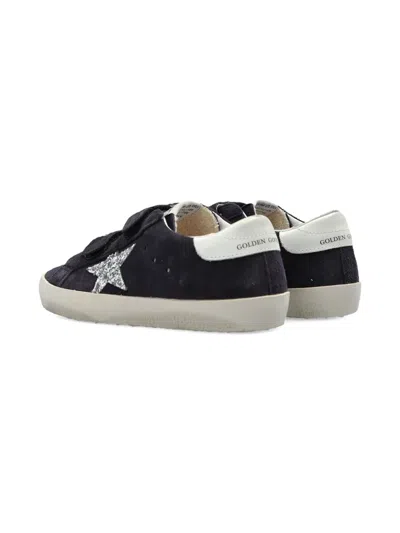 Golden Goose Glitter-star Trainers In Blue