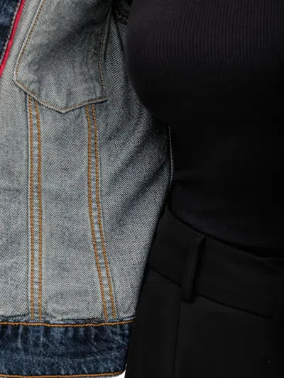 Hugo Boss Buttoned Pocket Denim Jacket In Blue