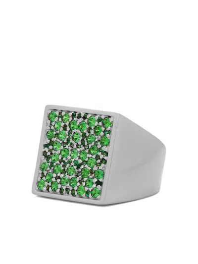 Veert Square Ring In Brown