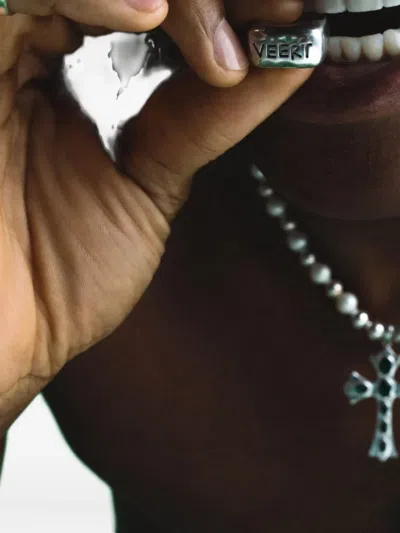 Veert Square Ring In Brown