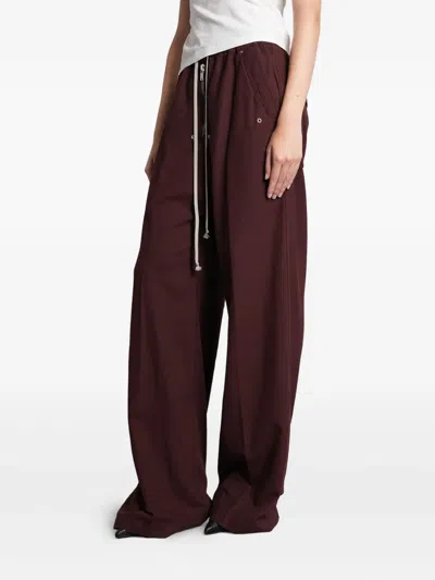 Rick Owens Drkshdw Zip Drawstring Trousers In Multi