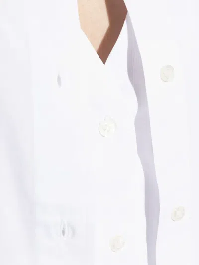 Samsoe & Samsoe Samoon Tie-detail Shirt In White