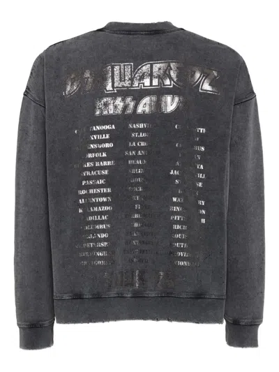 Dsquared2 Slogan-print Sweatshirt In Gray
