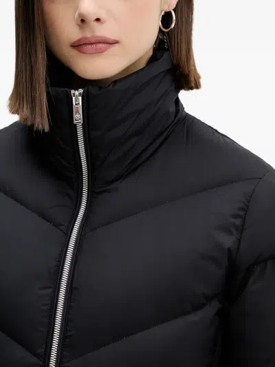 Moose Knuckles Long-sleeve Coat In Black