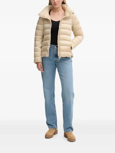 Save The Duck Elsie Padded Jacket In Neutral