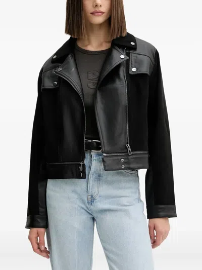 Desigual Zip-fastening Jacket In Black