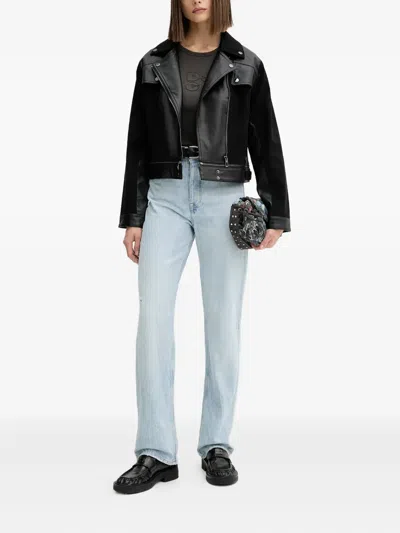 Desigual Zip-fastening Jacket In Black