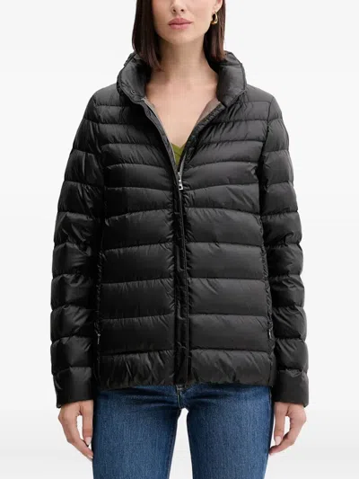 Geox Quilted Jacket In Black