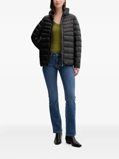 Geox Quilted Jacket In Black