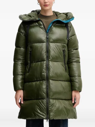 Save The Duck Isabel Padded Coat In Green