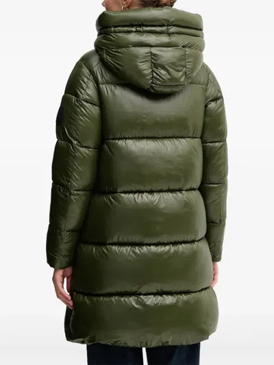 Save The Duck Isabel Padded Coat In Green
