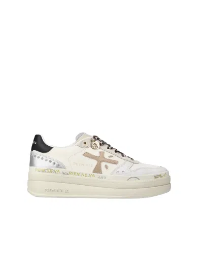 Premiata Sneakers Micol Beige In Neutral