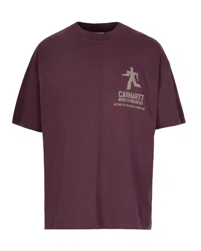 Carhartt S/s Distance Palisander T-shirt In Multi