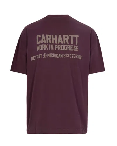 Carhartt S/s Distance Palisander T-shirt In Multi