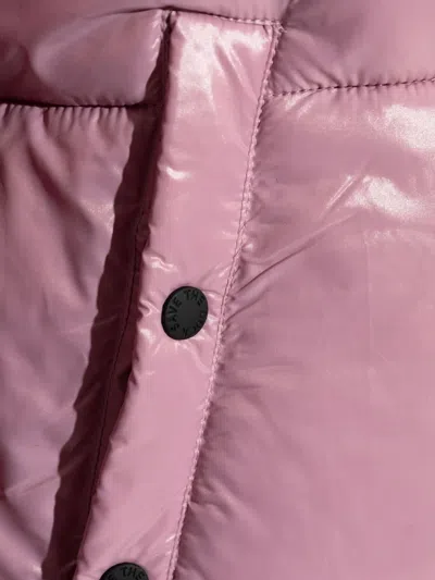 Save The Duck Ama Funnel-neck Jacket In Pink
